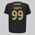 Camisa do Vasco FutFanatics Dawn Vegetti 99 Infantil PRETO