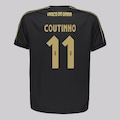 Camisa do Vasco FutFanatics Dawn Coutinho 11 Infantil PRETO