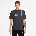 Camiseta Nike Sportswear M90 Swoosh Unissex CINZA/VERDE