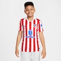 Camisa Atlético de Madrid I 25/26 Nike Torcedor Pro Infantil VERMELHO/BRANCO