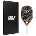Raquete de Beach Tennis Oxy Tomahawk PRETO