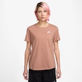 Camiseta Nike Sportswear Club Essentials - Feminina ROSA CLA/BRANCO