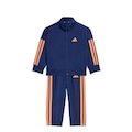Agasalho adidas Essentials Climacool - Infantil AZUL ESC/LARANJA