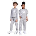 Agasaho Jogger Infantil adidas Essentials CINZA/BRANCO