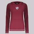 Camisa do Fluminense Manga Longa Laçado FutFanatics Feminina VERMELHO