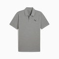 Camisa Polo Puma Essentials Pique Masculina CINZA