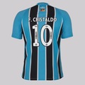 Camisa do Grêmio I 25/26 Umbro 10 F. Cristaldo Masculina PRETO