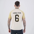 Camisa do Vasco III 24/25 Kappa 6 Lucas Piton Masculina OURO
