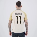 Camisa do Vasco III 24/25 Kappa 11 Coutinho Masculina OURO