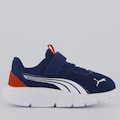 Tênis Infantil Puma Flexfocus Modern AZUL ESCURO