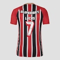 Camisa do São Paulo II 25/26 New Balance 7 Lucas Masculina BRANCO