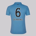 Camisa do Santos 2025 Umbro Edição Especial 6 Zé Rafael Masculina AZUL
