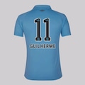 Camisa do Santos 2025 Umbro Edição Especial 11 Guilherme Masculina AZUL