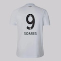 Camisa do Santos I 25/26 Umbro 9 Soares Masculina BRANCO