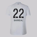 Camisa do Santos I 25/26 Umbro 22 Barreal Masculina BRANCO