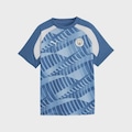 Camisa Manchester City 23/24 Puma Pré Jogo Infantil AZUL