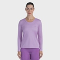 Camiseta Manga Longa Olympikus Essential Feminina ROSA