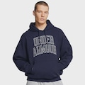 Blusão de Moletom Masculino Under Armour com Capuz Icon Heavyweight Terry AZUL