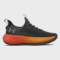 Tênis Masculino Under Armour Hooper Basquete PRETO/LARANJA