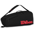 Raqueteira Wilson Clash V3 3Pk PRETO
