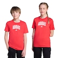 Camiseta infantil adidas Universitária VERMELHO