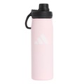 Garrafa de Metal com Tampa de Rosca Adidas 0,6 L ROSA CLA/PRETO