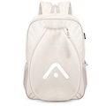 Mochila Raqueteira Alma Genius Beach Tennis BEGE