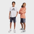 Shorts adidas Essentials Três Listras Infantil AZUL ESCURO