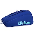 Raqueteira Wilson Ultra V5 Tour 6Pk AZUL