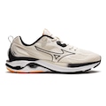 Tênis Masculino Mizuno Wave Dynasty 7 BEGE/PRETO