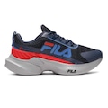 Tênis Infantil Fila Progress AZUL ESC/VERMELHO