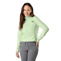 Blusão The North Face Fleece Glacier 1/4 Zíper Feminina VERDE CLARO
