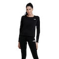 Blusa The North Face TKA 100 Fleece Glacier Crew  Feminino PRETO