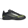 Chuteira Society Infantil adidas F50 Club CINZA/VERDE