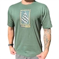 Camiseta Volcom Warble WT25 Masculina VERDE ESCURO