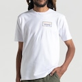 Camiseta Volcom Fuzer WT25 Masculina BRANCO