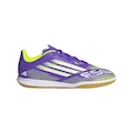 Chuteira Futsal Infantil adidas F50 Club IN ROXO/BRANCO