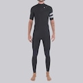 Long John Manga Curta Hurley Advantage 2/2MM Full Suit Masculino PRETO