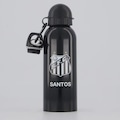Garrafa Santos FutFanatics Metal PRETO