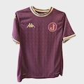 Camisa Juventus da Mooca I 2024 Kappa Centenário Pro Infantil VINHO