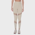 Calça Legging Lauf Poá Lolitta Feminina BEGE