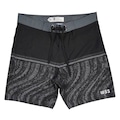 Boardshort Bermuda Surf Tactel WSS Masculina PRETO