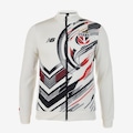 Jaqueta Pré Jogo São Paulo 2025 New Balance Masculina OFF WHITE