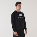 Blusão sem Capuz New Balance Essentials Basic Masculino PRETO