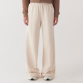 Calça Pantalona Athletics Small Logo Feminina BEGE