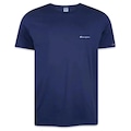 Camiseta Manga Curta Champion Malhão Pes Mc Mini Masculina AZUL ESCURO