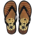 Chinelo Rider R1 Style Masculino PRETO/LARANJA