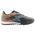 Chuteira Society Adulto OXN Velox 6 X-Pro 2 CINZA/PRETO/LARANJA