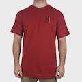 Camiseta Okenheads Básica Silk Nature Masculina VINHO