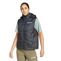 Colete com Capuz Feminino Adidas Isolamento Terrex Multi Climawarm PRETO